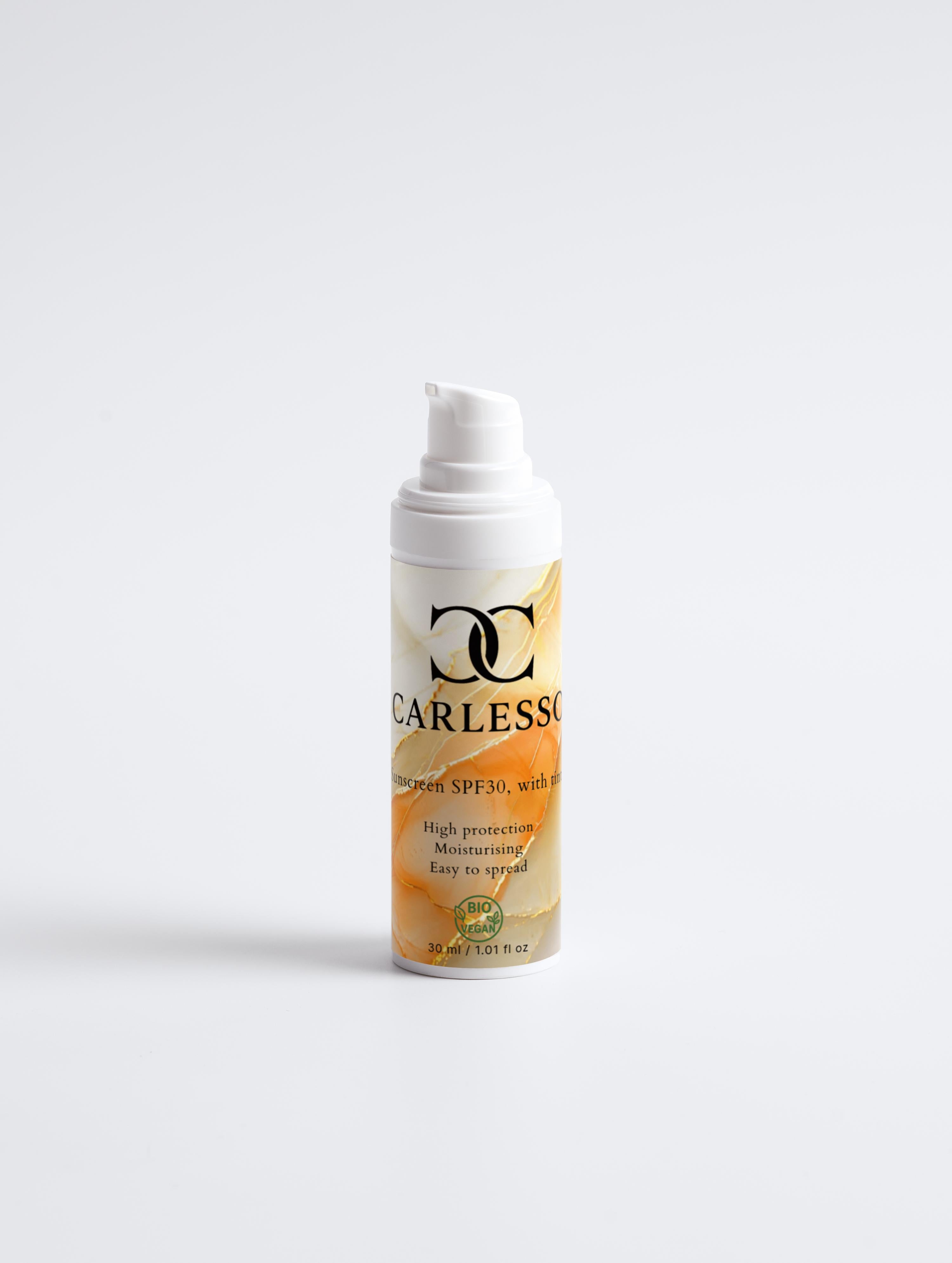 Sunscreen SPF30, with tint