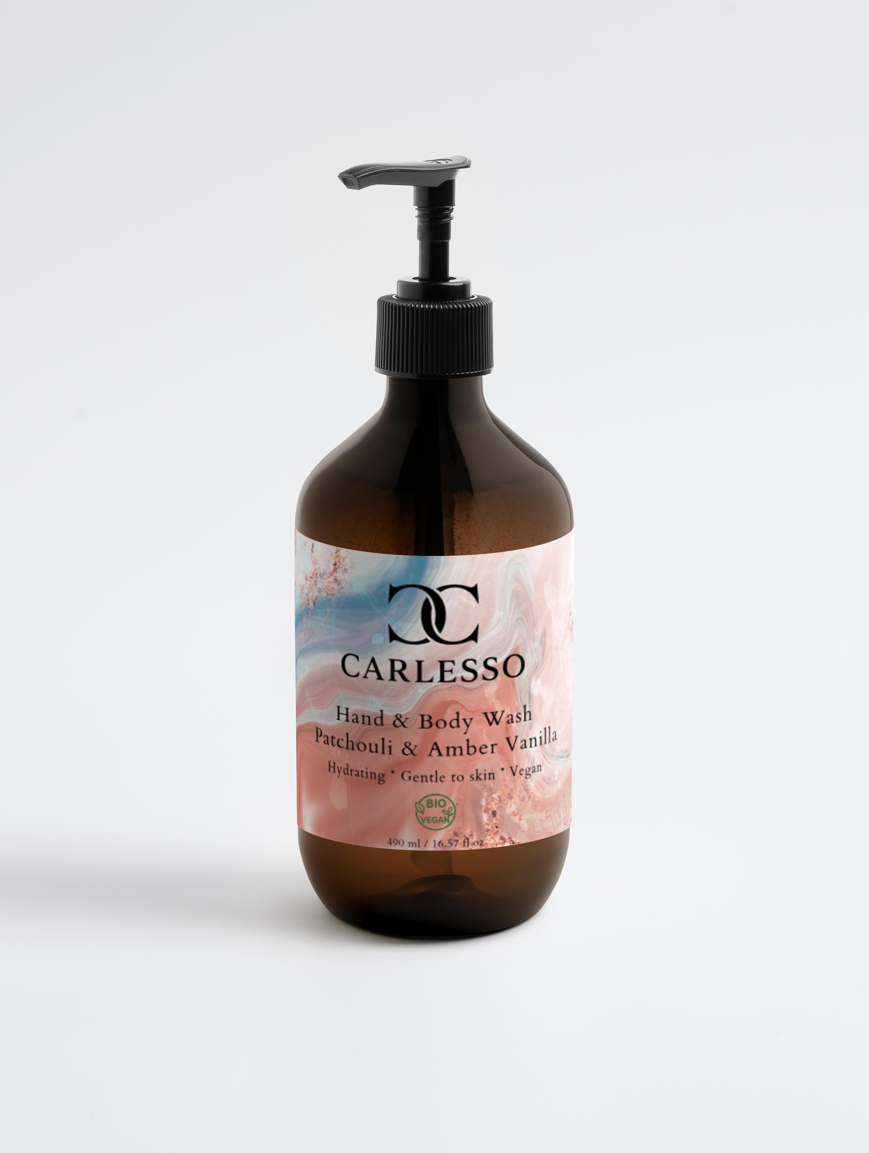 Sapone mani e corpo, patchouli e vaniglia ambrata