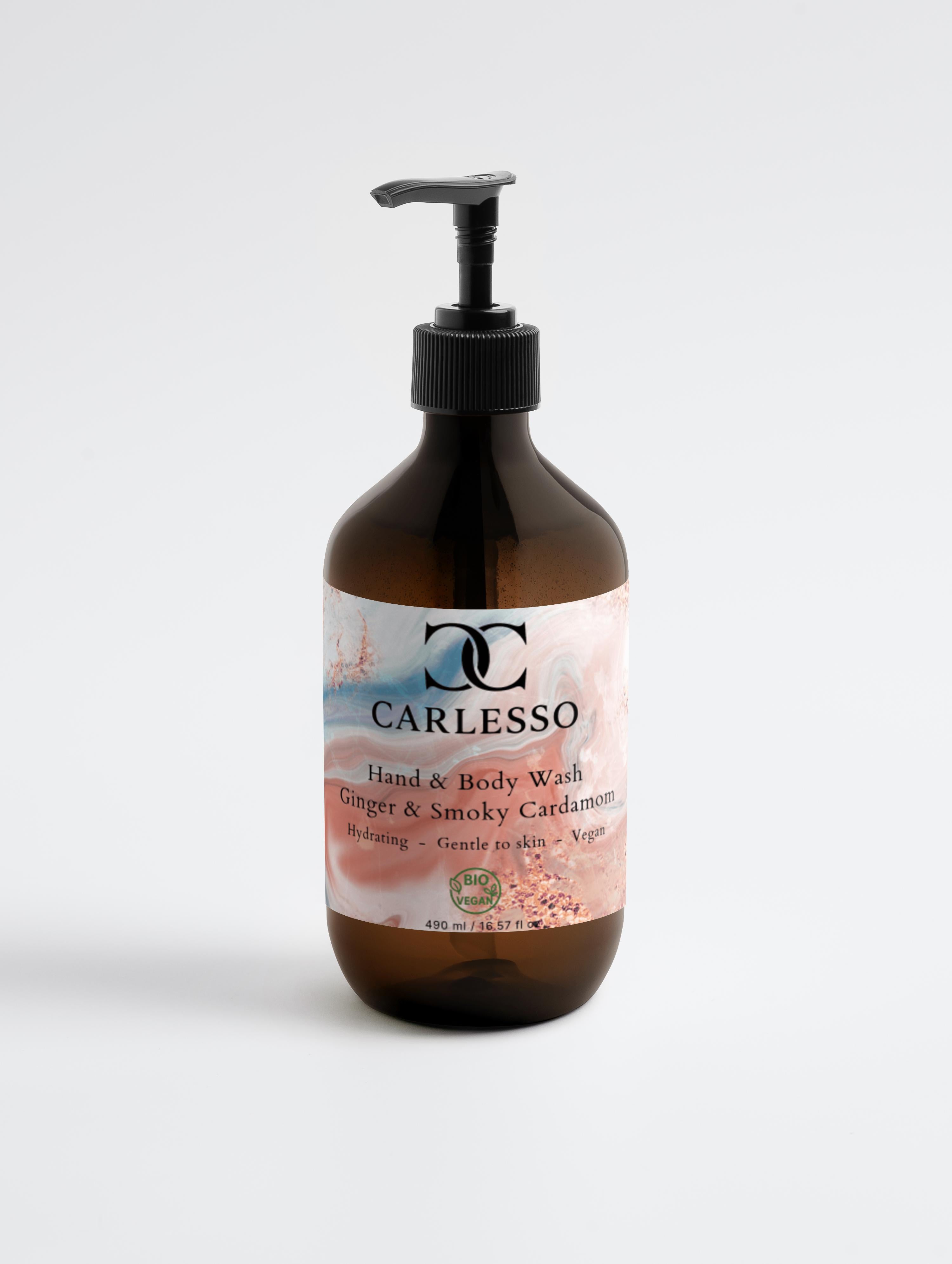 Hand & Body Wash, Ginger & Smoky Cardamom