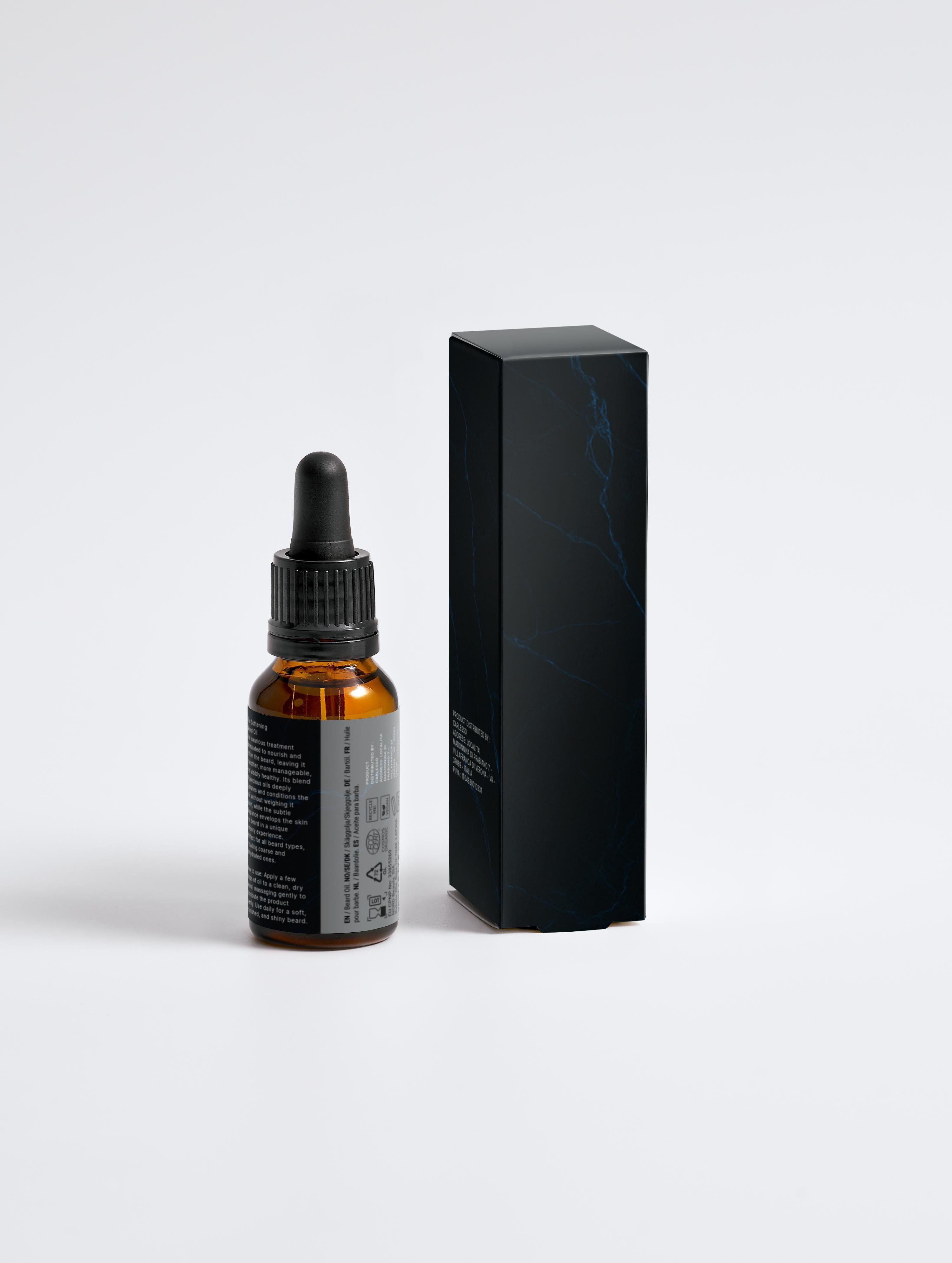 Olio ammorbidente per barba