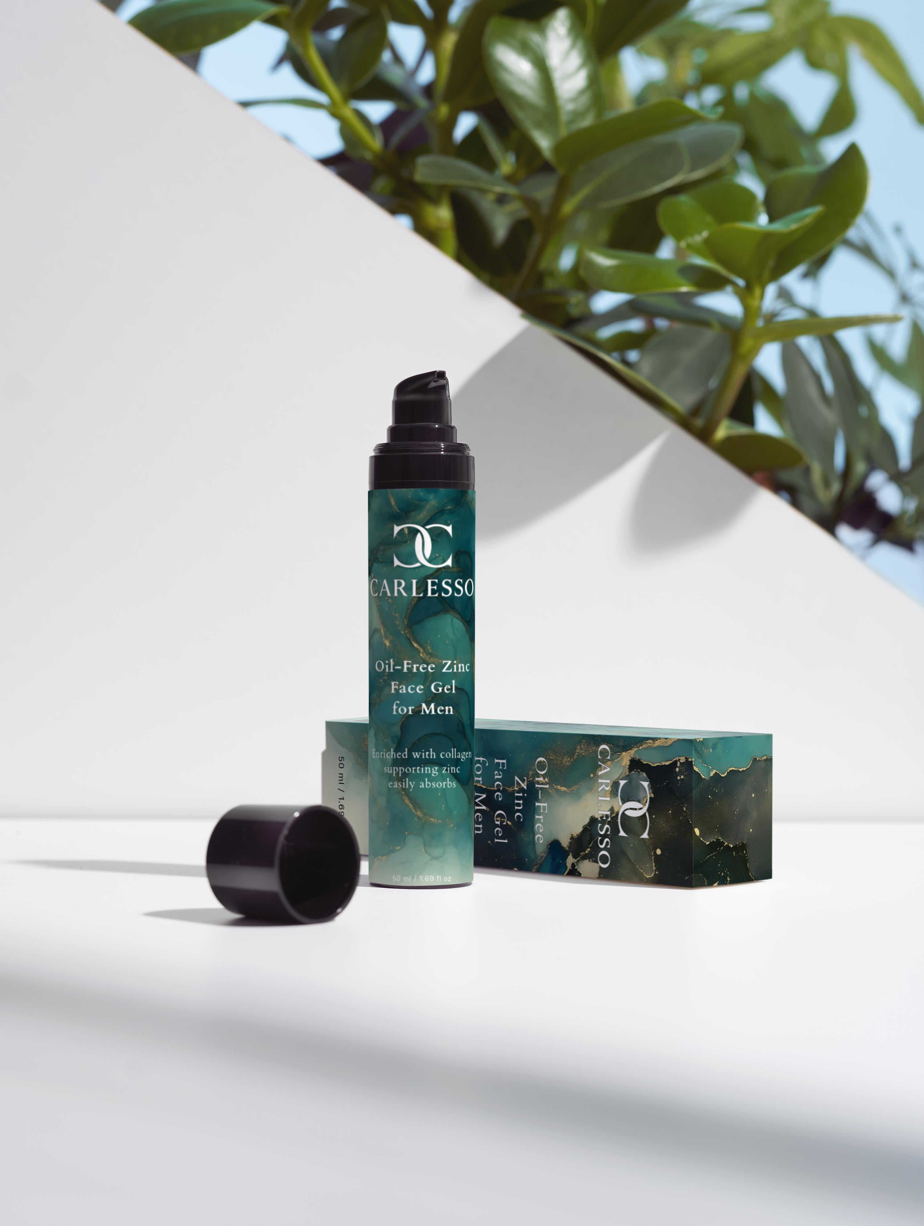 Oil-Free Zinc Face Gel for Men