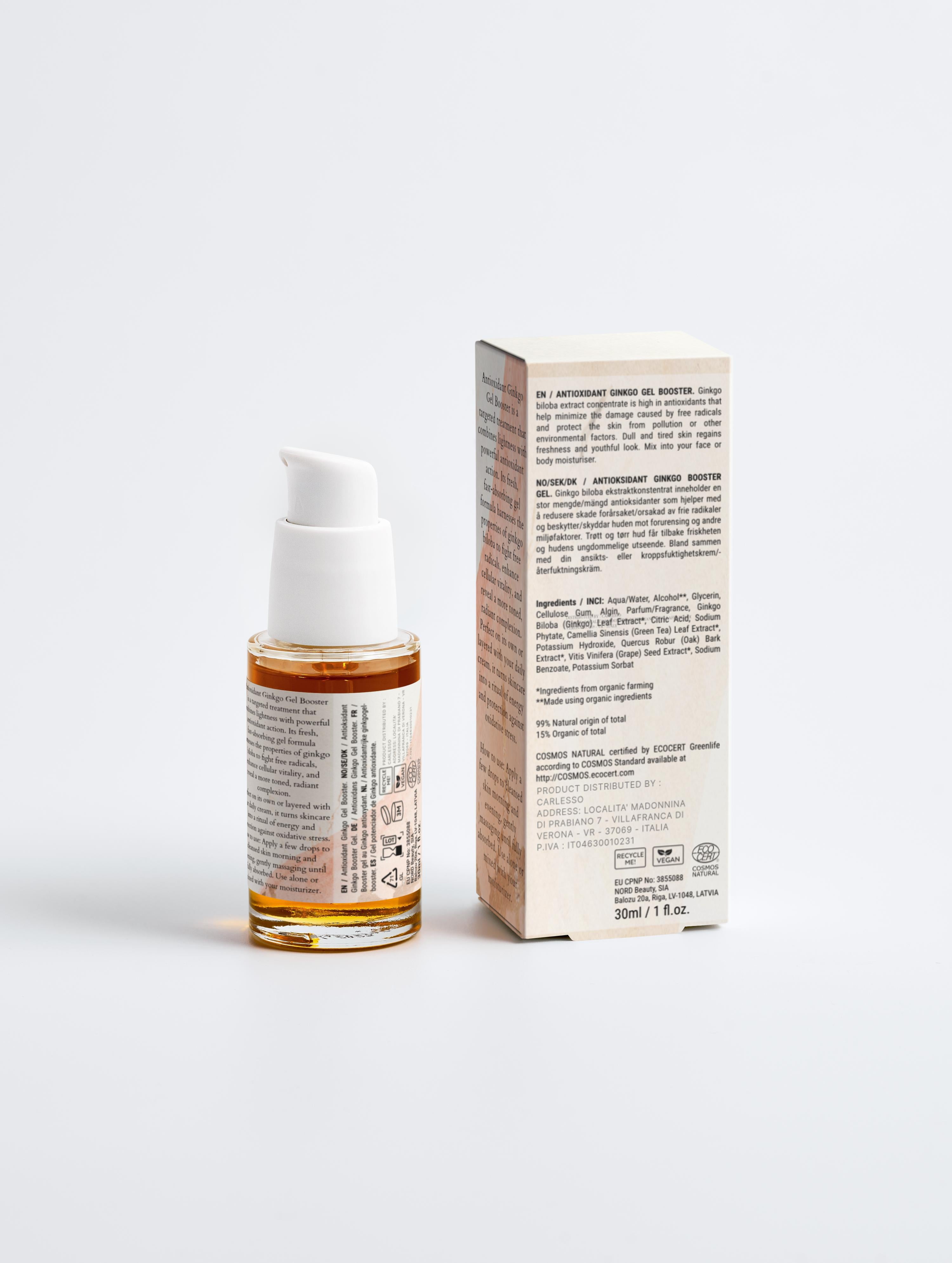 Antioxidant Ginkgo Gel Booster