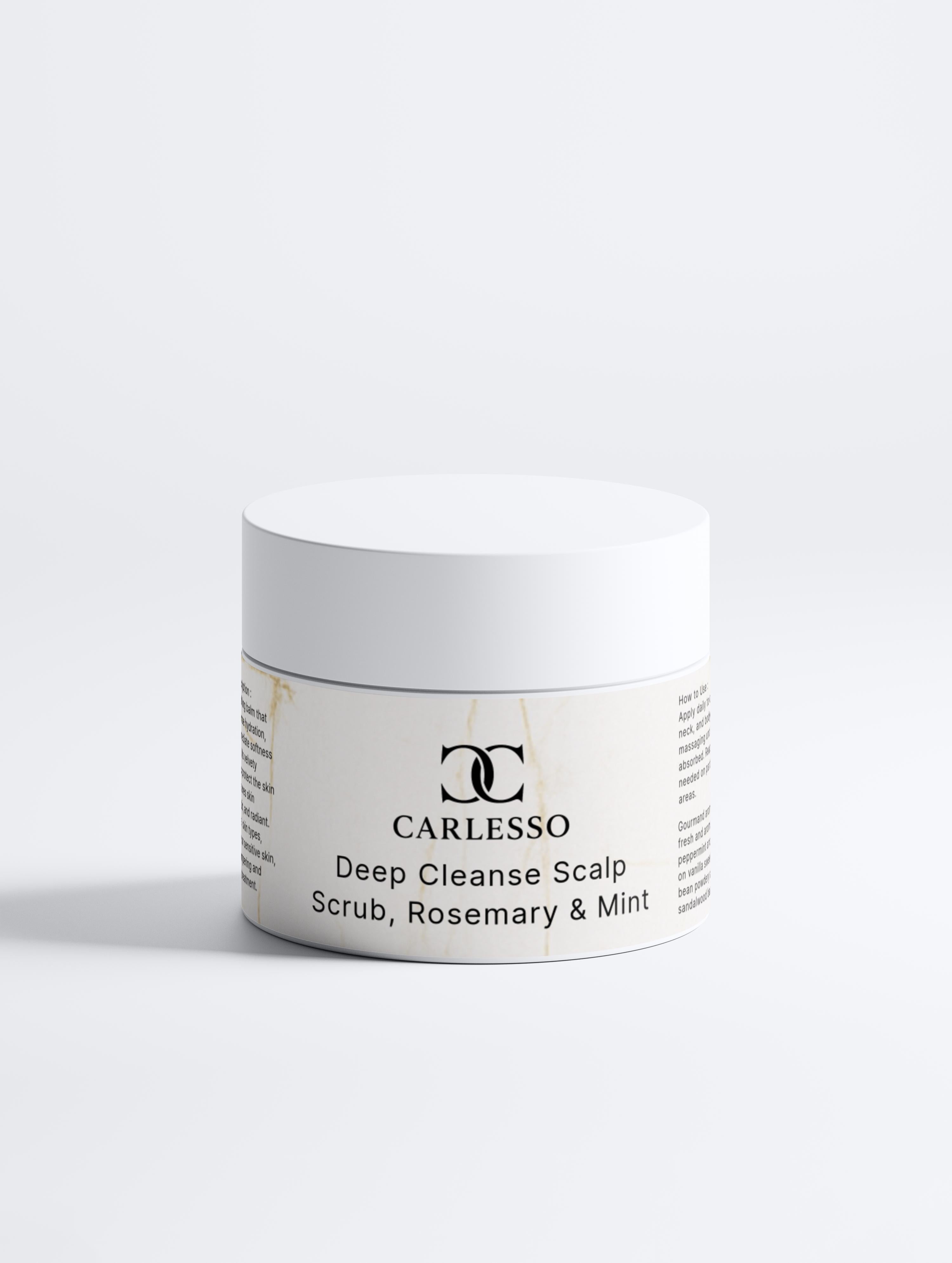Deep Cleanse Scalp Scrub, Rosemary & Mint