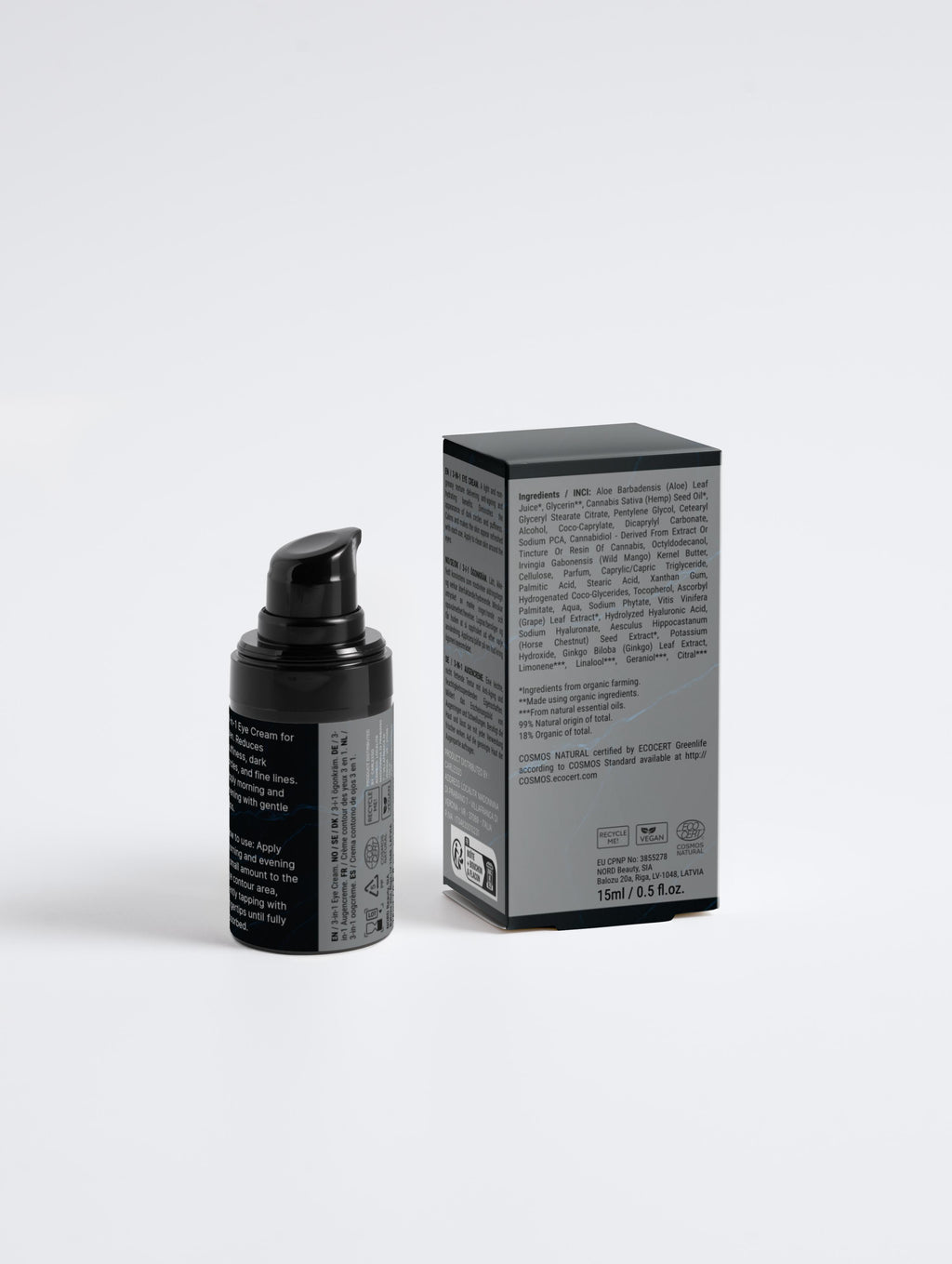 Crema contorno occhi 3 in 1 per uomo