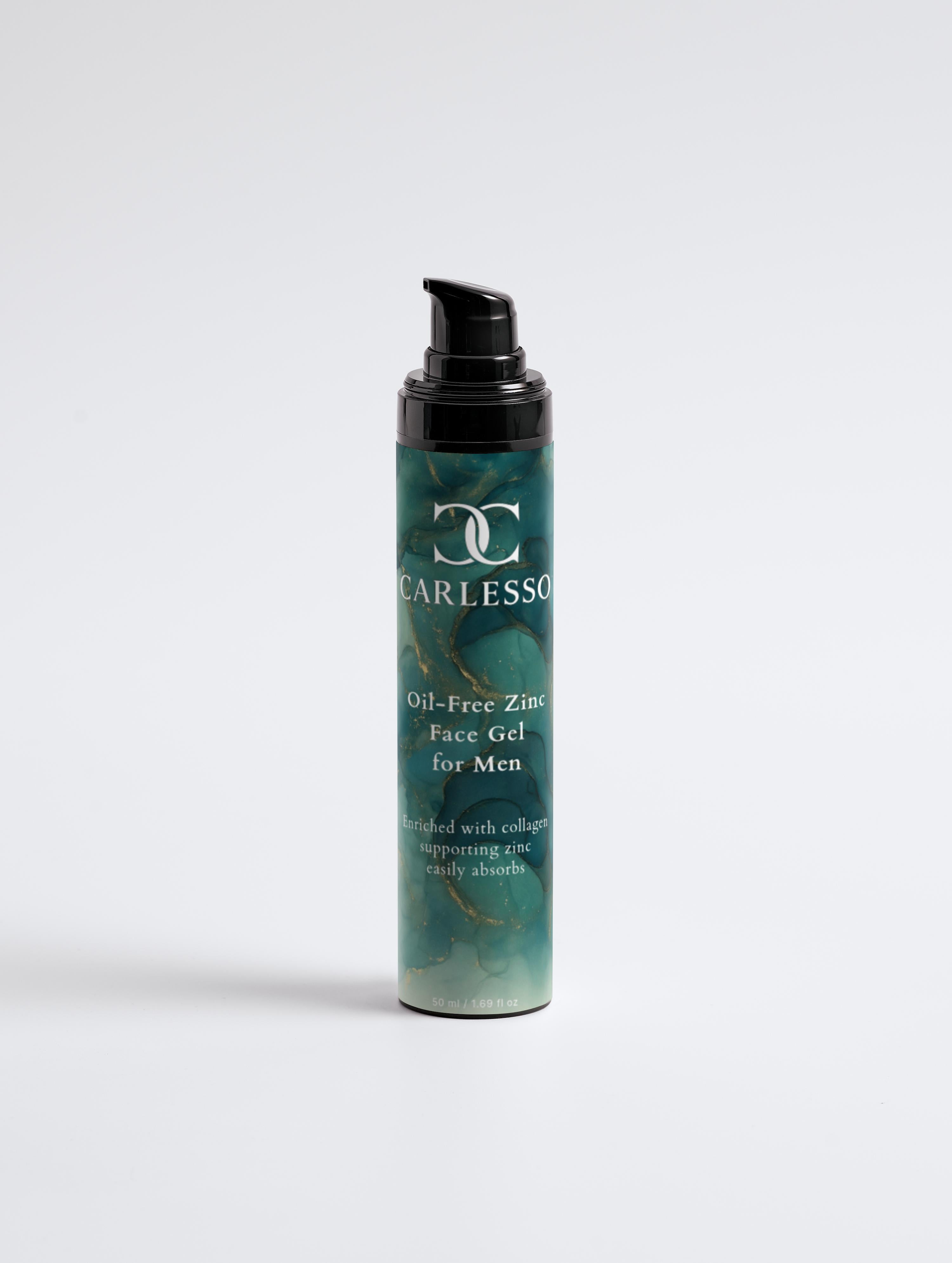 Oil-Free Zinc Face Gel for Men