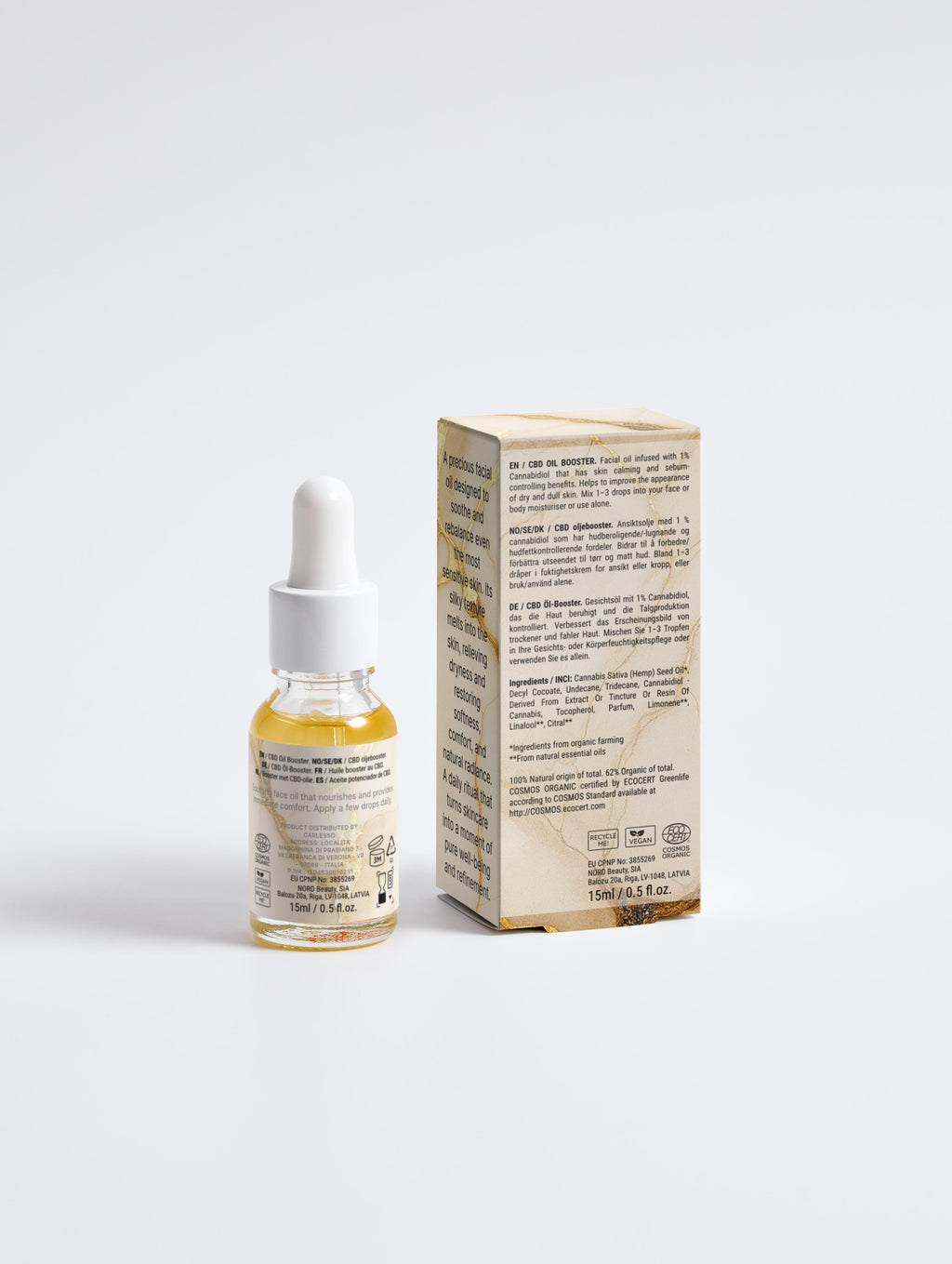 Olio viso calmante