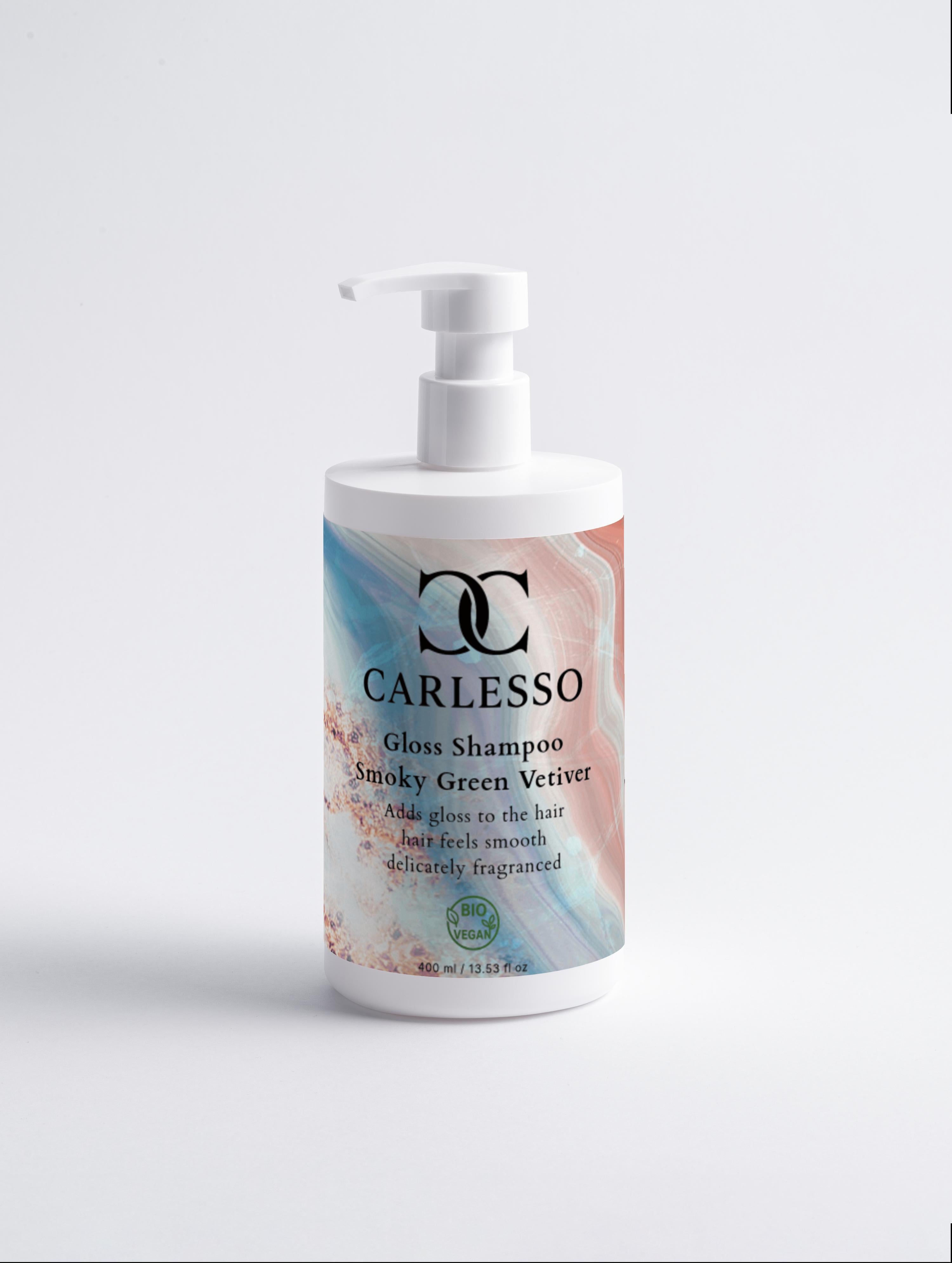 Shampoo lucido, vetiver verde fumoso