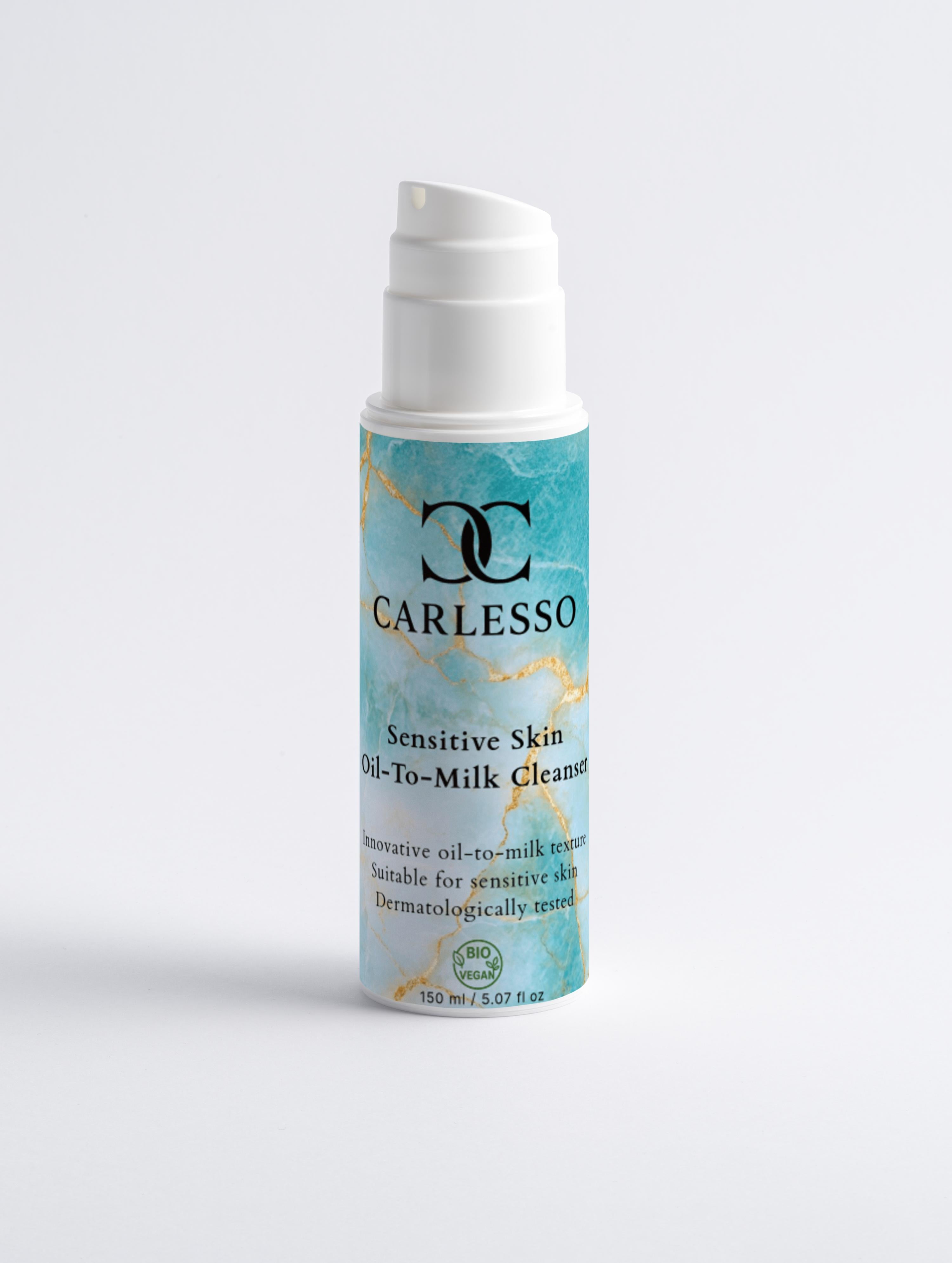 Detergente olio-latte per pelli sensibili