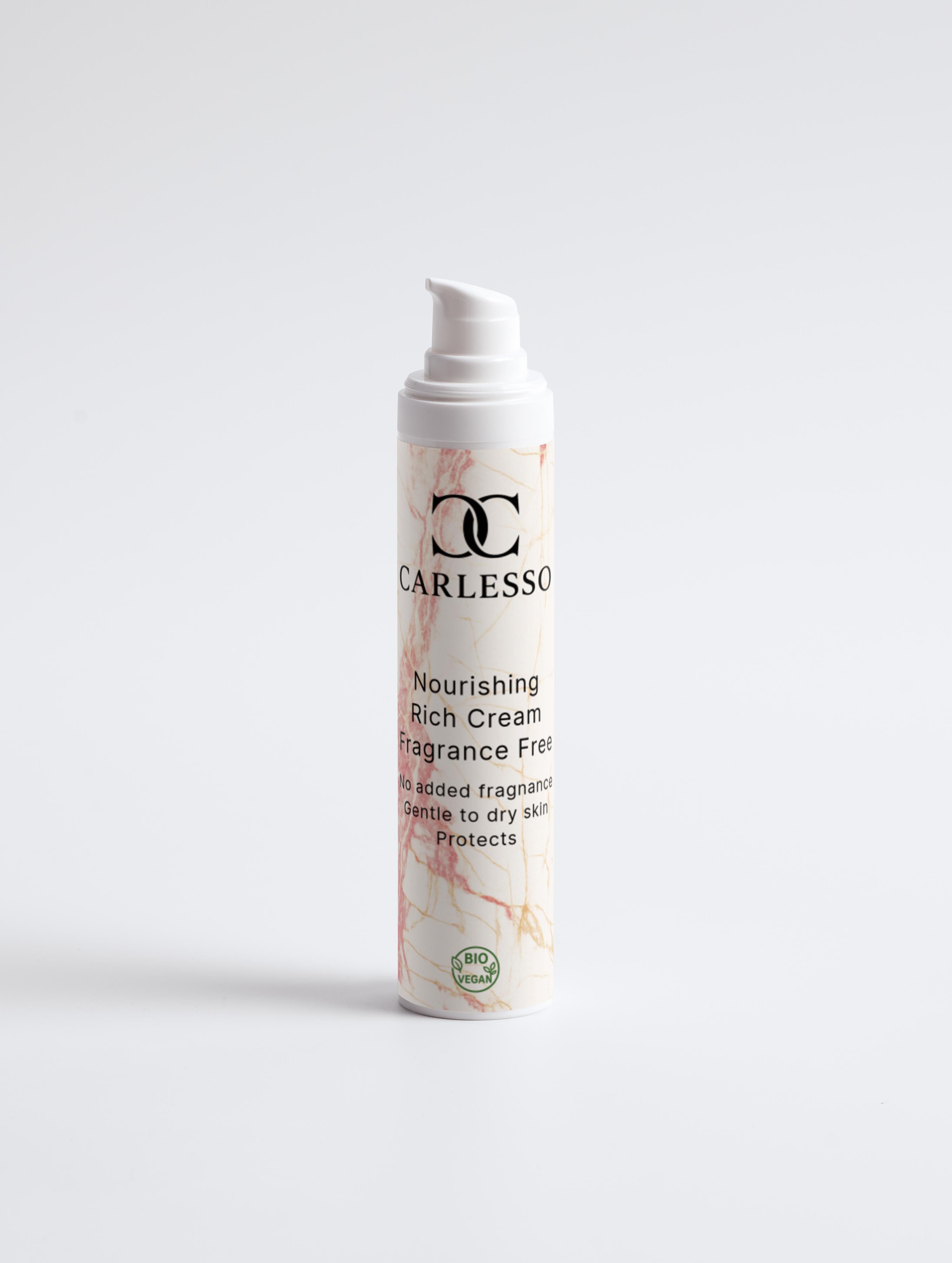 Reichhaltige, nährende Creme, parfümfrei