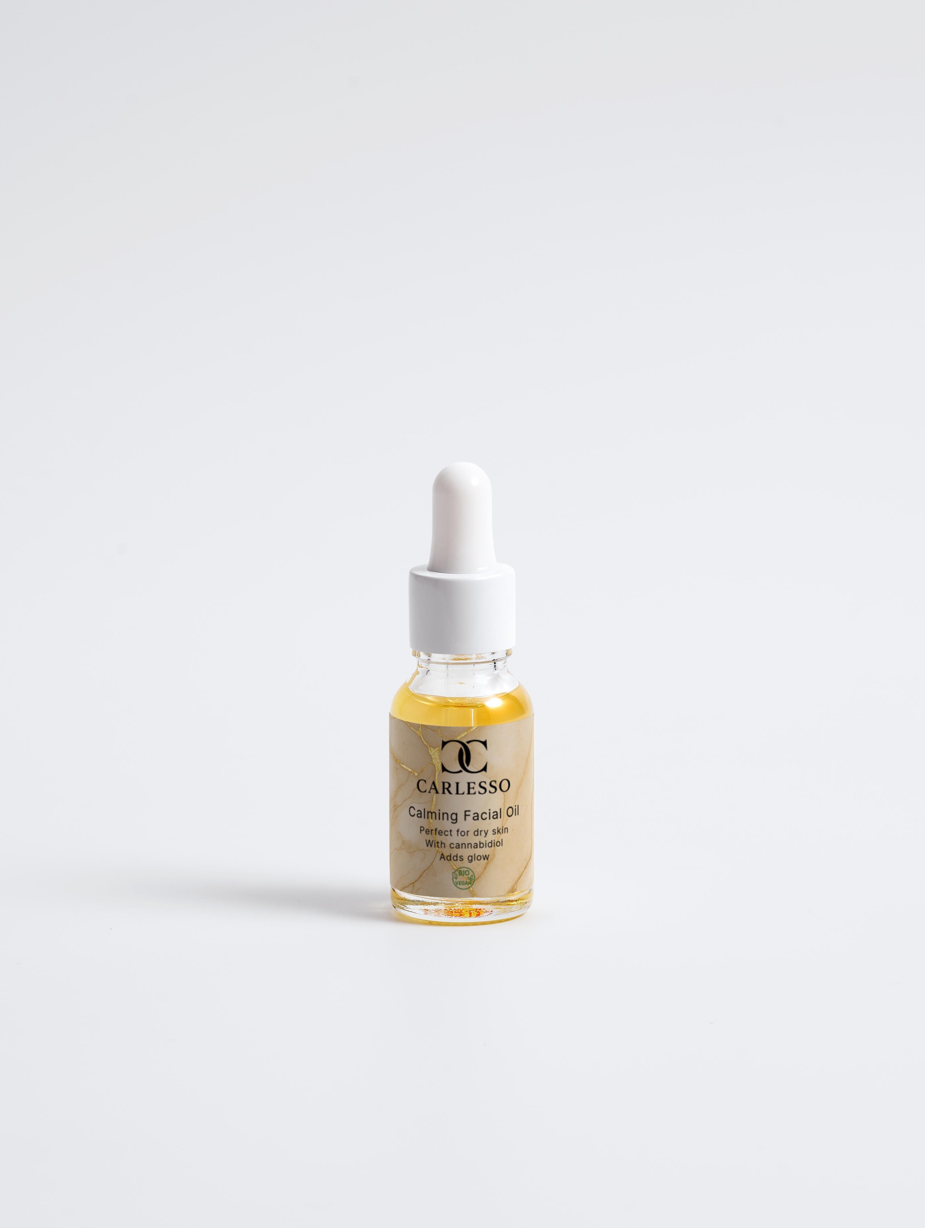 Olio viso calmante
